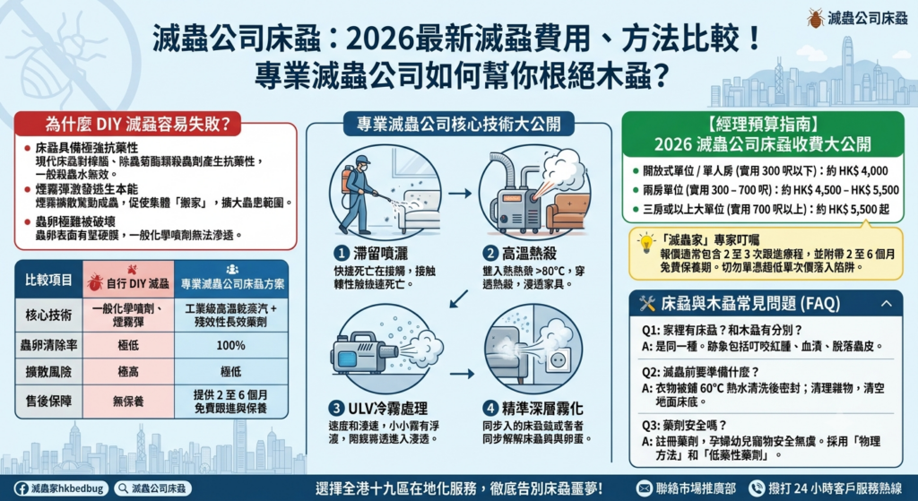 滅蟲公司床蝨